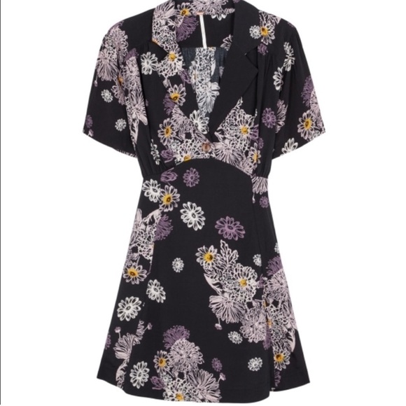 FREE PEOPLE Blue Hawaii Mini Dress - Picture 4 of 9